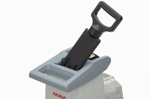 IKRA Elektro Gartenhäcksler Walzenhäcksler ILH 3000 A, starke 3.000W, inkl. Schere & Schutzbrille