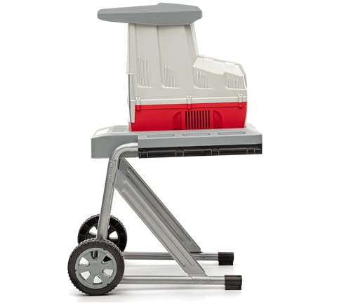 IKRA Elektro Gartenhäcksler Walzenhäcksler ILH 3000 A, starke 3.000W, inkl. Schere & Schutzbrille