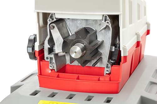IKRA 81002880 Elektro Gartenhäcksler Walzenhäcksler ILH 3000 A, leise robust wartungsarm, Starke 3.000 Watt, Aststärke bis 44mm, 230 V