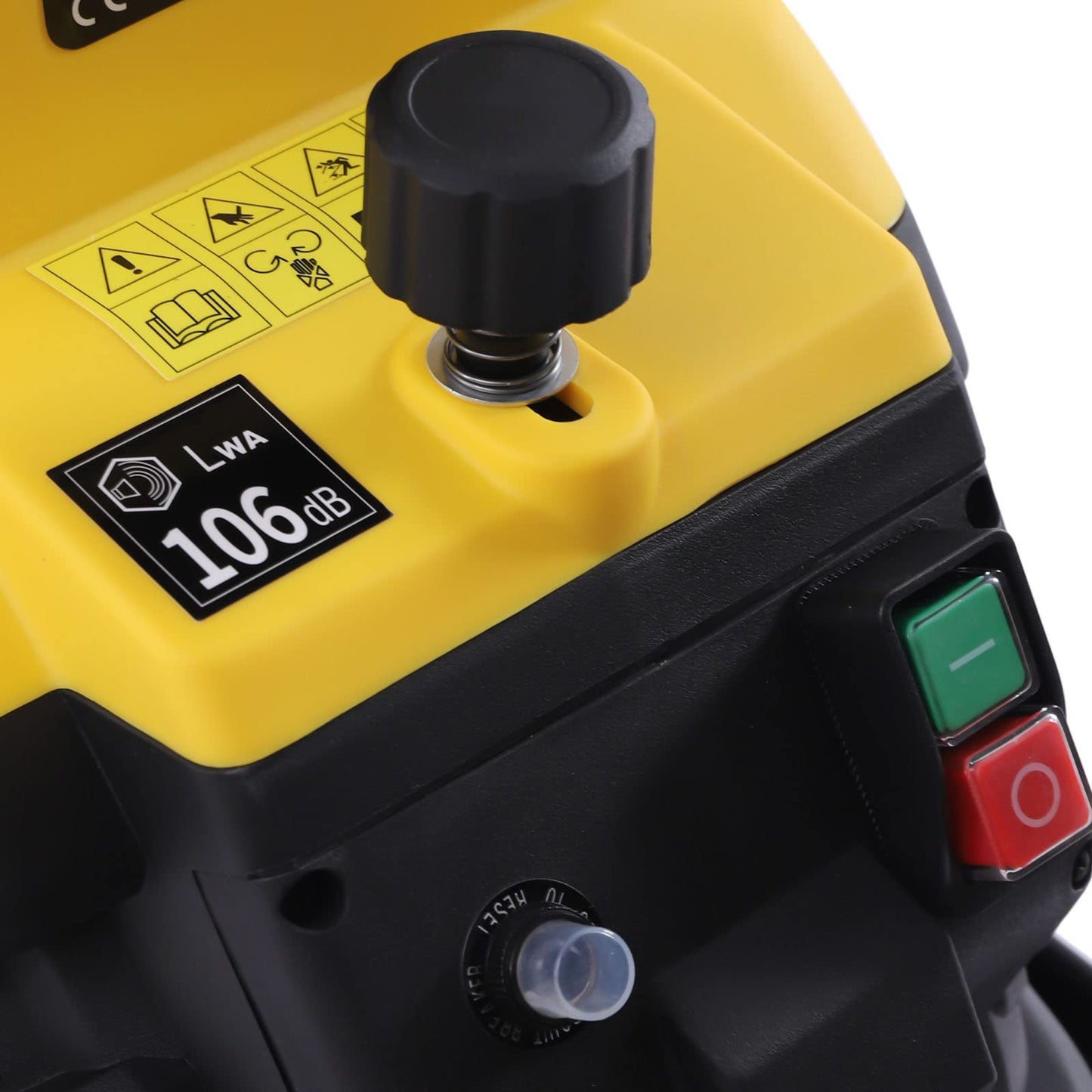 45L Elektro Gartenhäcksler Häcksler Walzenhäcksler Messerhäcksler Astbrecher 2500W Reiner Kupfermotor mit Handschuhe Schutzbrille 45mm Schneiddurchmesser 45L Aufbewahrungsbox