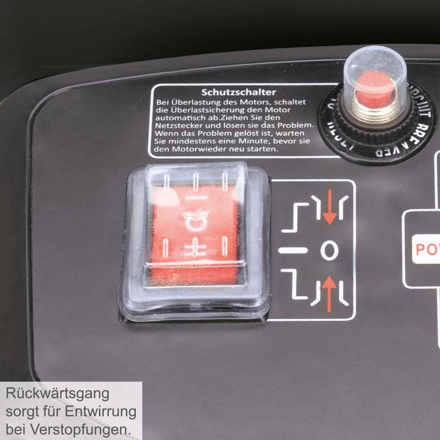 Scheppach GS60 Elektro Gartenhäcksler + Fahrvorrichtung - 2in1 Leisehäcksler | 2800W Leistung | Schnittstärke 45mm | 60L Fangbox | Selbsteinzug & Rücklauf | mit Nachstopfer, Handschuhe & Gartenschere